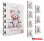  Spirálfüzet GIPTA Friend Book 17x24 cm karton borítással 80 lapos kockás 8441 (BAR_150902840)