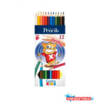  Színes ceruza 12/klt ICO Creative Kids háromszög (BAR_178570100)
