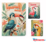  Füzet GIPTA Tropic Notes A/4 karton borítással 60 lapos kockás 7377 (BAR_150041440)