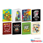 Füzet BLASETTI 9334 A/4 80g kemény fedeles vonalas 42l TEEN BOY HT 2026/10 db/csg/ (BAR_150274130)