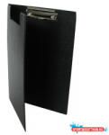  Felírótábla A/4 PVC prémium fedeles fekete (BAR_142040013)