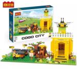 COGO piacvezető építőjátékokkal kompatibilis szett - Méhészfarm (468 db)