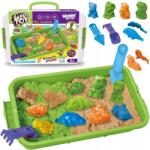 Woopie Kinetikus homok 1, 5 kg XXL Zoo Safari asztal szett Wo formákkal (54825)