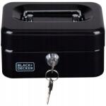 Black & Decker Fém Pénzkazetta Dokumentumok 15x8x11, 8 CM Black Decker Black (02839615)