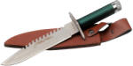 Depox Cutit de vanatoare DEPOX®, Rambo First Blood, 35 cm, teaca inclusa, verde (2852)