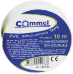 Commel szigetelőszalag 19mm x 10m fehér 1 db - shopbazis