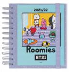  BT21 Naptár Iskolai tervező 2021/2022 (kék) (8435497253899)