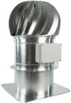 Dalap Ventilator de acoperiș hibrid Dalap DORN E 355 cu regulator de viteză și temporizator, Ø 355 mm (23205) Ventilator