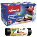 Vileda Forgó Felmosó szett Lapos Ultramat Turbo XL 42CM BeeSmart zsákok (52744)