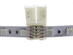 LED line LEDline® LED strip CLICK CONNECTOR double 10 mm 4 PIN RGB (LL-243622)