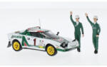 Modele auto și moto model 1/43 Lancia Stratos HF, No. 1, Alitalia, Rallye WM, Rallye Monte Carlo, Winner Rally Monte Carlo series with figurines, S. Munari/S. Maiga, 1977 - 1: 43