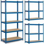 Humberg Tároló fém könyvespolc 180 x 90 x 40cm Humberg 4848 (4848)