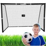 Leansport Hordozható Labdarúgó Kapu Gyerekeknek Fém 300×200×120cm Lean Sport (26657)