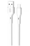 XO Design Cablu Date si Incarcare USB-A - USB-C XO Design NB230, 18W, 1m, Alb - gsmboutique