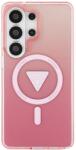 GUESS Husa Guess IML Gradient Triangle cu MagSafe compatibila cu Samsung Galaxy S26 Ultra, Roz (3666339613686)
