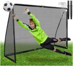 Xboost Labdarúgó kapu 180 X 120 cm Forte fekete (063875MG)