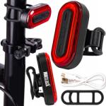 MalTrack Kerékpár Lámpa Led Usb Vízálló Usb Akkumulátor Hátsó 100LM (110422)