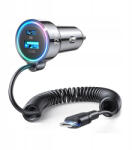 JOYROOM Autós töltő 3az1ben Joyroom JR-CL07 72W 4.0A Pd 3.0 Qc 3.0 1x Usb-a 1 (JR-CL0772W)