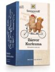 SONNENTOR Kurkuma gyömbér, filteres tea, Ökológiai , 18 db (02571)