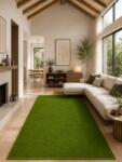 Kolibri Covor Kolibri 11000-130, Marime 200 x 300 cm, Verde, Inaltime Fir 9 mm, Antialergic, Polipropilena, Living, Dormitor, Sufragerie, Birou Covor