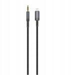 DEVIA audio kábel Ipure EC619 Lightning 3, 5 mm jack 1, 0 m fekete (6942297111950)