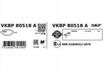 SKF SKFVKBP80518A_L Fékbetét Első