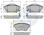 COMLINE set placute frana, frana disc COMLINE CBP31679 (CBP31679)