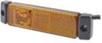 HELLA Lampa Gabarit Dreapta/Stanga Led Inaltime 32mm Latime 130mm Adancime 32mm Bolt/Fixare Orizontala Lungime Cablu 300mm (2PS008 645-611)