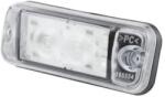 HELLA Lampa Gabarit Dreapta/Stanga Transparent Led Inaltime 40mm Latime 100mm Adancime 40mm Bolt/Fixare Orizontala/Pentru (2PF009 514-001)