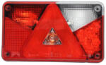 ASPOCK Lampa Spate Dreapta Multipoint V (led 24v cu Semnalizare Lampa Anti-ceata cu Lumini Frana Lumini Parcare/Pozitie (A24-8714-701)