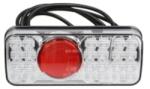WAŚ Lampa Spate Stanga (12/24v Rosu cu Iluminare Numar de Inmatriculare (317 W67)