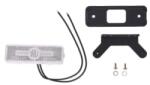 WAŚ Lampa Gabarit Dreapta/Stanga Forma: Dreptunghiular Alb Led Inaltime 36mm Latime 103mm Adancime 18mm Atirna/Suprafata (2035 W254)