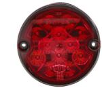 SERTPLAS Lampa Dreapta/Stanga (led 12/24v cu Lumini Frana Lumini Parcare/Pozitie Negru in Relief Conector: 3pin Fi95mm) Mercedes (0392LUK-1)