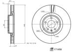 FEBI Set 2 Discuri Frana Fata Dreapta/Stanga Audi A4 Allroad B9 A4 B9 A5 A6 Allroad C8 A6 C8 A8 D5 Q5 Q7 Vw Touareg 1.4-4.0h (FE171458)