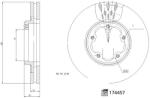 FEBI Set 2 Discuri Frana Fata Dreapta/Stanga Ford Tourneo Custom V362 Transit Custom V362 Transit V363 1.0h-2.2d 09.12- FORD (FE174457)