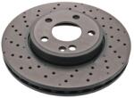FEBI Set 2 Discuri Frana Fata Dreapta/Stanga Mercedes a (w176) B Sports Tourer (w246 W242) Cla (c117) Cla Shooting Brake (FE44188)