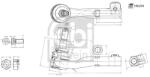 FEBI Cap de Bara Stanga Bmw 2 (g42 G87) 3 (g20 G80 G28) 3 (g21) 3 (g21 G81) 4 (g22 G82) 4 (g23 G83) 4 Gran (FE186264)