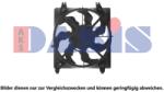 AKS DASIS Ventilator, Radiator (cu Carcasa) Hyundai Santa Fe Ii 2.2d/2.7 11.05-12.12 (568067N)