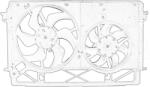 OPEL Ventilator, Radiator Opel Vivaro B 1.6d 06.14-12.19 (1683949680)