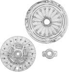 Iveco Kit Ambreiaj (268mm) Iveco Daily Iii Daily Iv Daily V 05.99-02.14 IVECO DAILY 3/DAILY 4/DAILY 5 (500055559)