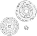 PEUGEOT Kit Ambreiaj cu Rulment Citroen Jumper Iii Fiat Ducato Opel Movano C Peugeot Boxer 2.2d 04.06- CITROEN JUMPER 3 (1638041280)