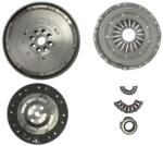 VALEO Kit Set de Ambreiaj cu Rulment si Volant cu Masa Dubla (cu Capac Ambreiaj cu Kit de Suruburi cu Placa de Presiune (VAL837141)