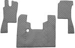 F-CORE Covorase Auto pe Intregul Etaj Eco-leather Q (material - Piele Matlasată Eko pentru Transmisie Manuala) Scania 4 (F-COREFL18GRAY)
