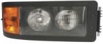 MONARK Far Dreapta (h7/W5W Manual fara Motoras Culoare Insert: Negru Culoare Semnalizator: Portocaliu) Man E2000 F2000 F90 (198018290)