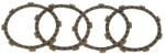 TRW Discuri de Frecare a Ambreiajului Yamaha Dt Rd Yz 50/80 1977-2000 YAMAHA DT/RD/YZ (MCC402-4)