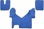 F-CORE Covorase Auto pe Intregul Etaj Piele Eco Q (material - Piele Matlasată Eko Transmisie Automata) Iveco Stralis I (F-COREFL27BLUE)