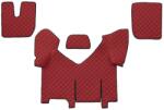 F-CORE Covorase Auto pe Intregul Etaj Versiune cu Frigider Eco-leather Q (material - Piele Matlasată Eko Transmisie Automata (F-COREFL42RED)