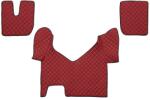 F-CORE Covorase Auto pe Intregul Etaj Eco-leather Q (material - Piele Matlasată Eko Transmisie Automata) Iveco Stralis I (F-COREFL27RED)
