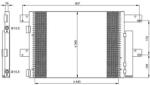 NRF Radiator Clima AC Condensator 440x17 Iveco Eurocargo I-iii Eurocargo Iv Eurocargo V Eurofire Ii Eurofire Iii Eurofire (NRF35896)