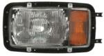 TRUCKLIGHT Far Stanga h4/P21W/T4W Manual fara Motoras Culoare Insert: Argintiu Culoare Semnalizator: Portocaliu Mercedes Mk Sk (HL-ME014L)